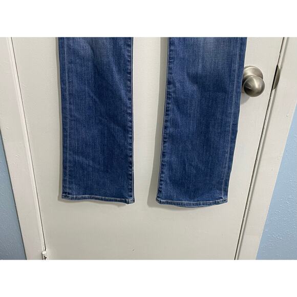 Frame Jeans Size 29 Le Mini Bootcut High Rise Hippie Western Boho Preppy - Picture 3 of 9